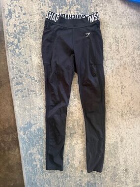 Gymshark black leggings Small